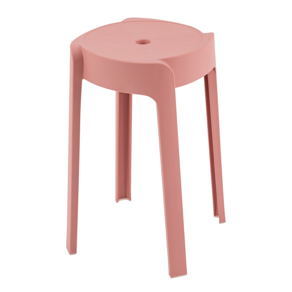 Plastic Stool Thickened Household Stacking Dining Table Round Stool High Stool