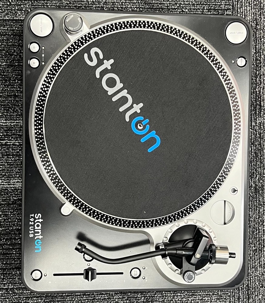 2- Stanton t.92 usb turntables