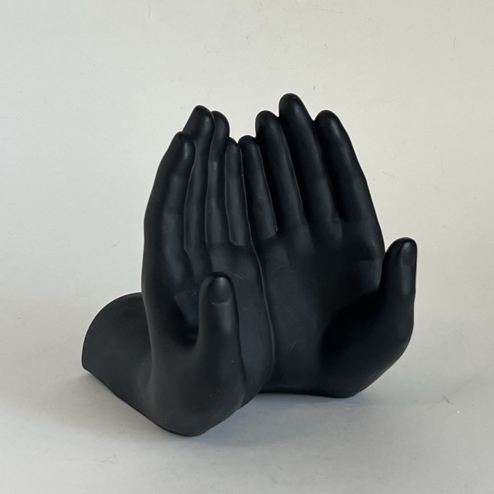 Hands Easel Black Book Frame Art Work Modern Art