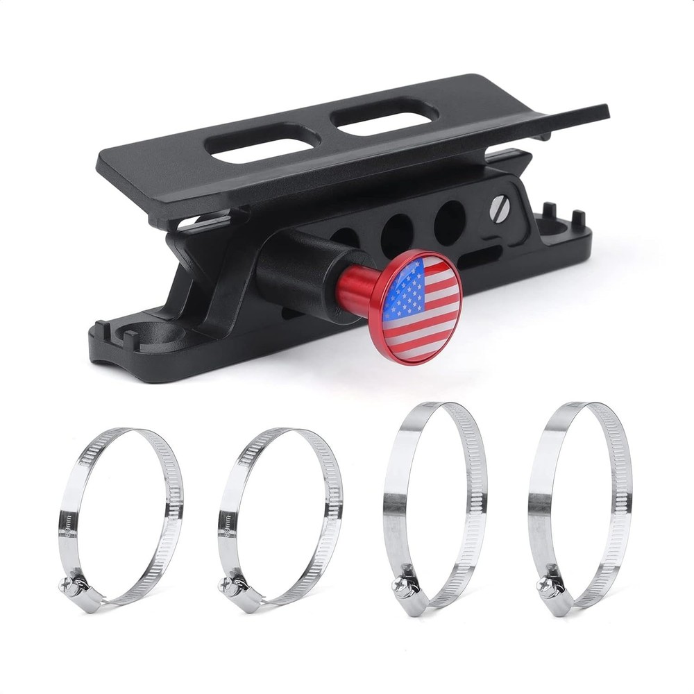 Universal Fire Extinguisher Mount Holder Bracket, Adjustable Quick Release Ro...