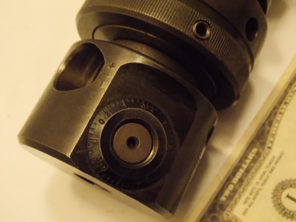 Command Cat40 C4C4-1000 Devlieg Microbore Boring Head CAH-05-037 3/8" Cap Cat 40