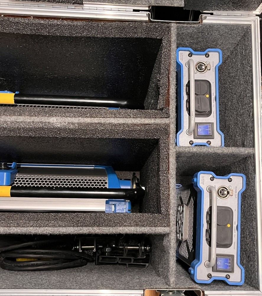 2-ARRI SkyPanel S60-C LED Softlight With Double Case Included