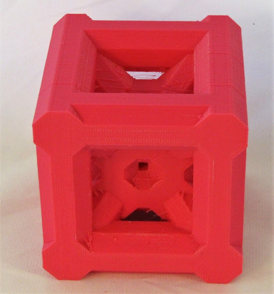 Hypercube Cube in a Cube Tesseract 4D Math Science Mathematician Gift Stand