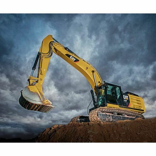 CAT By Riley Blake Designs -  Multi Excavator Panel  #P9106