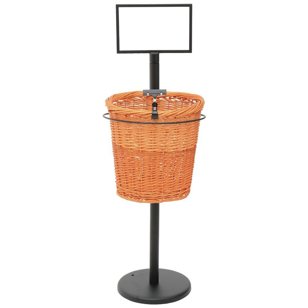 Mobile Merchandisers Single Basket Stand