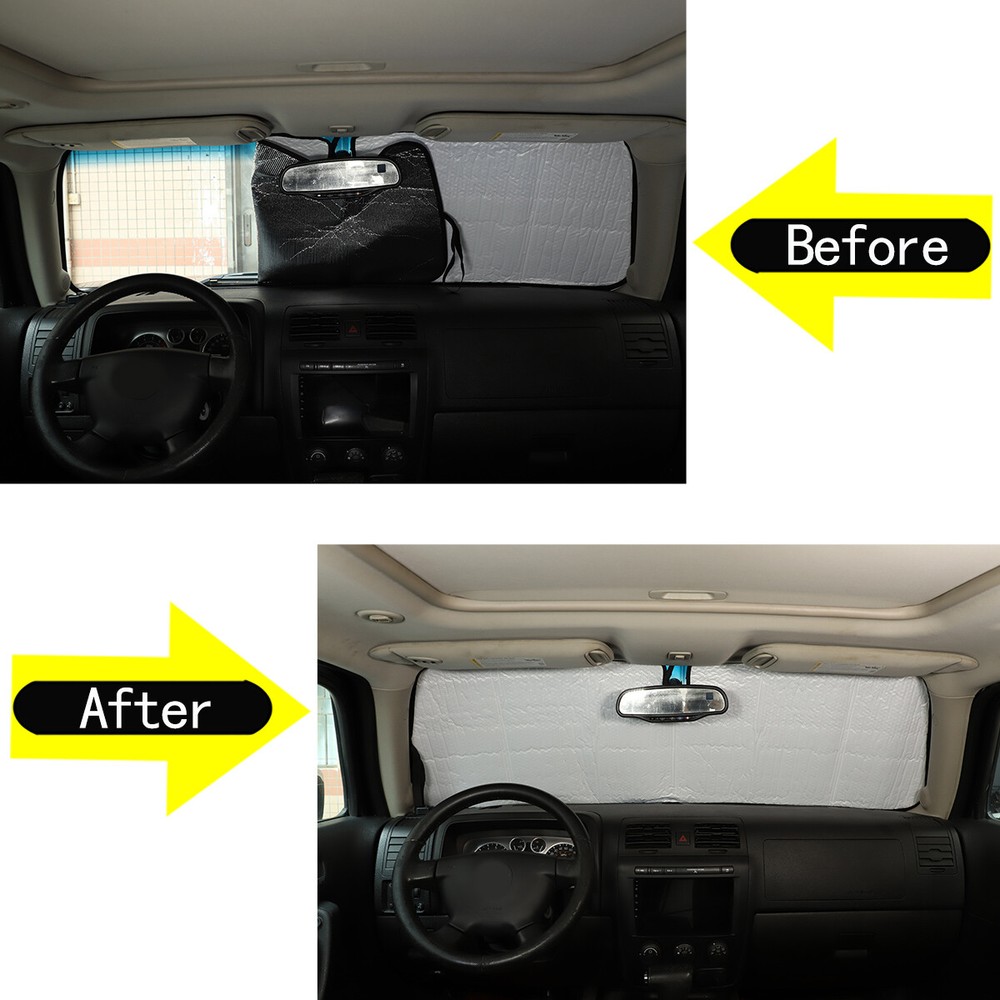 For Hummer H3 2005-2009 Front Windshield Trim Panel UV Protection Trim Panel