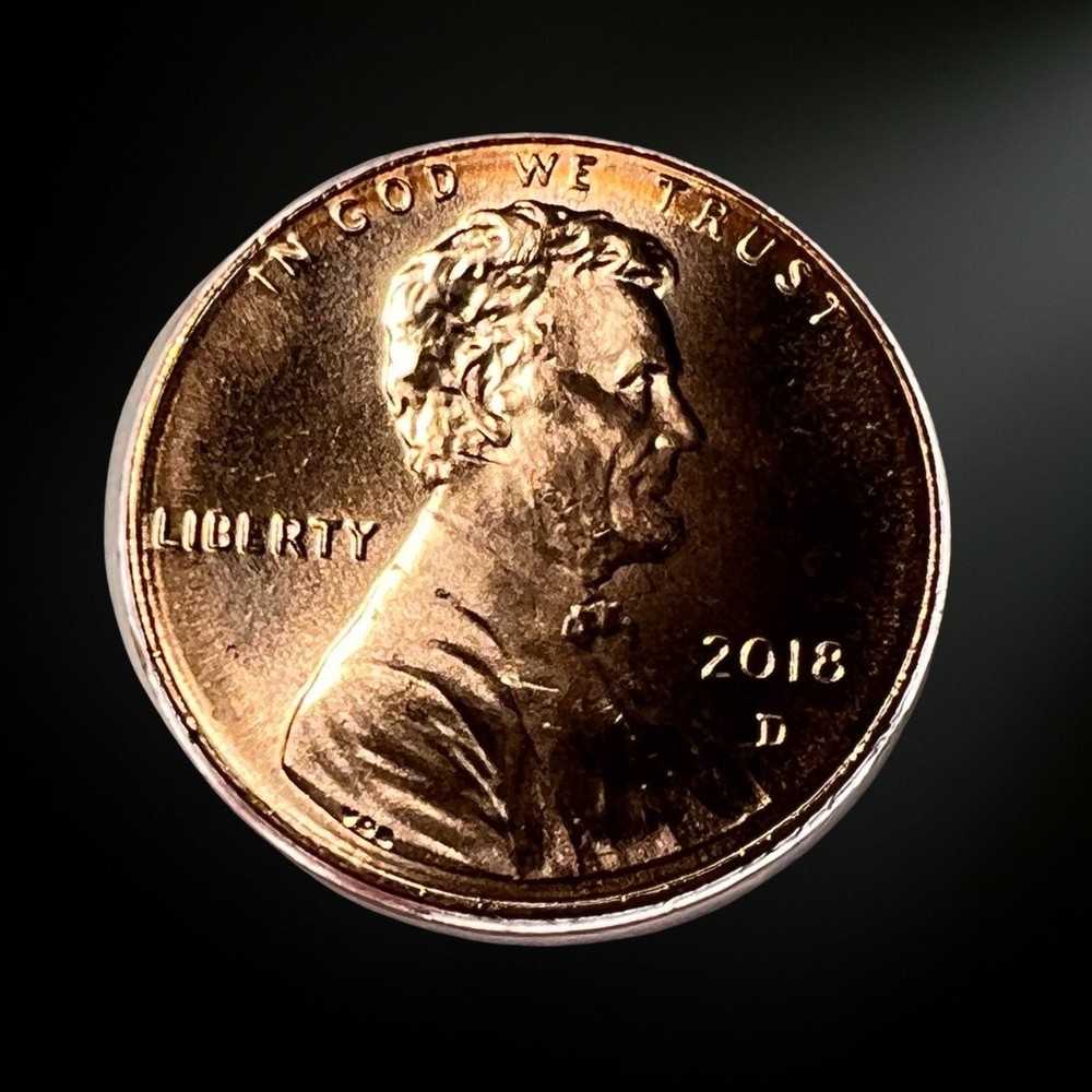 2018 D Uncirculated (BU) Lincoln Shield Cent (Penny)