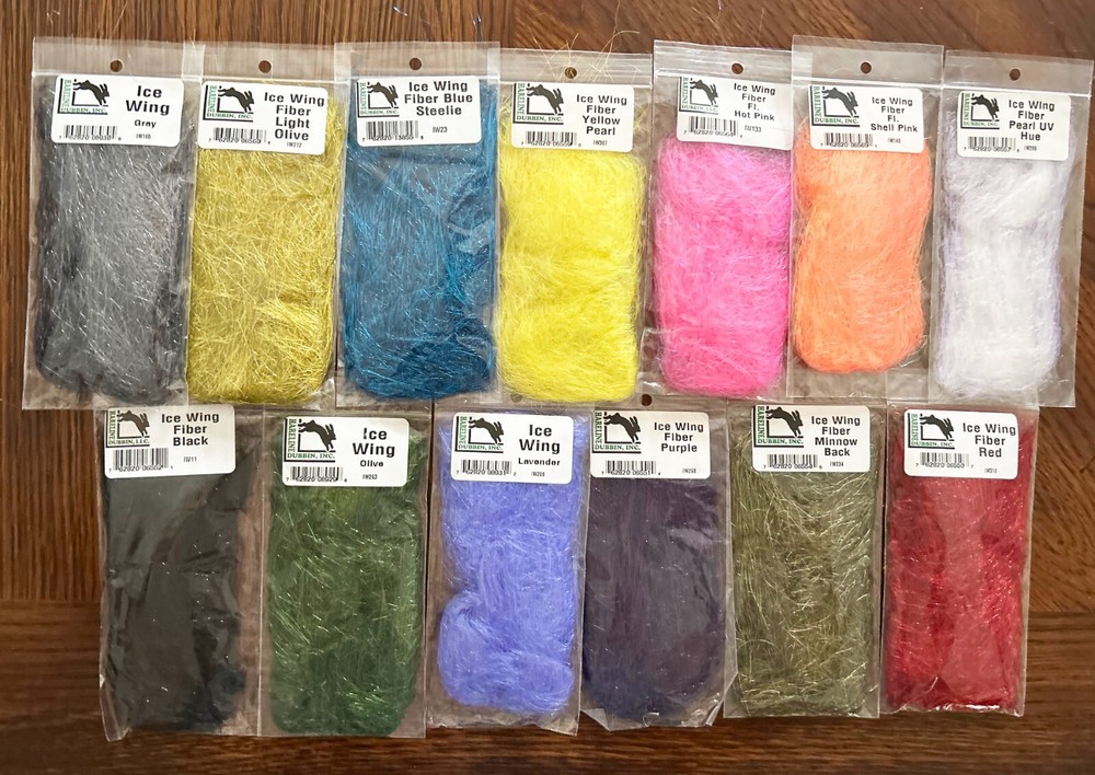 Ice Wing Fiber - Hareline