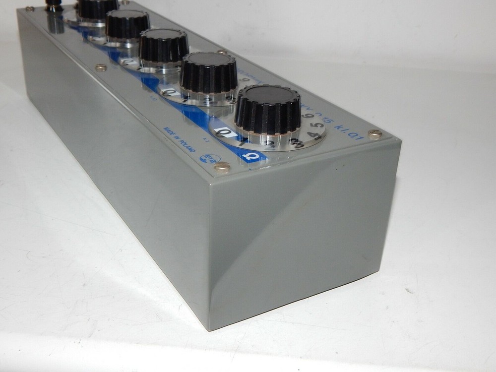 Crank Resistor D15 Resistor Box Box Precision Variable 0-99999 Ohm 0.1