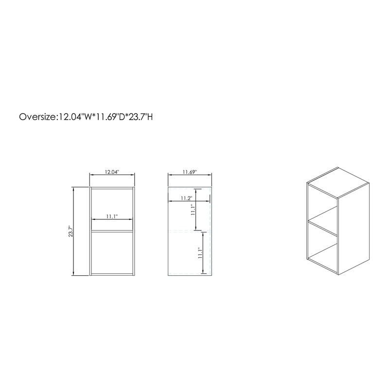 Stackable Cube Storage Shelves Modern Bookcase Organizer Office Kids Room New