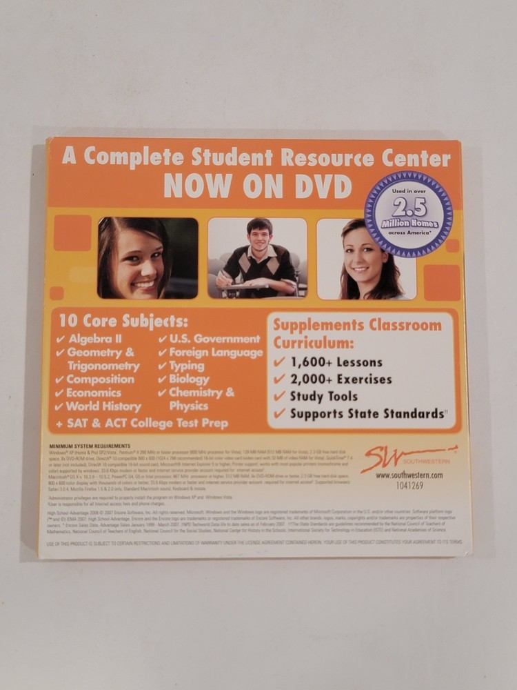 Kaplan SAT & PSAT Test Prep & High School Advantage PC CD-ROMs 📀 Learning Compa