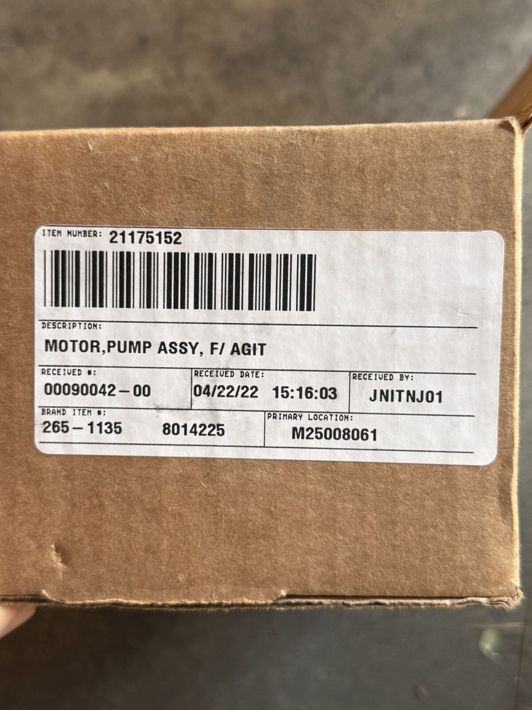 Unada Pump With Brackets