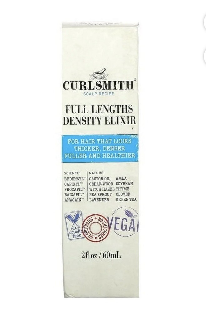 CURLSMITH - Full Lengths Density Elixir - 2 fl oz, NWOB, Sealed, Ships Free!
