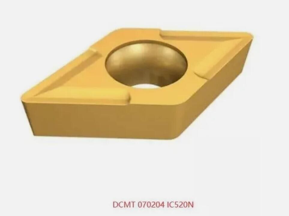 GENUINE  INSERTS     10 PCS             DCMT 070204 IC520N