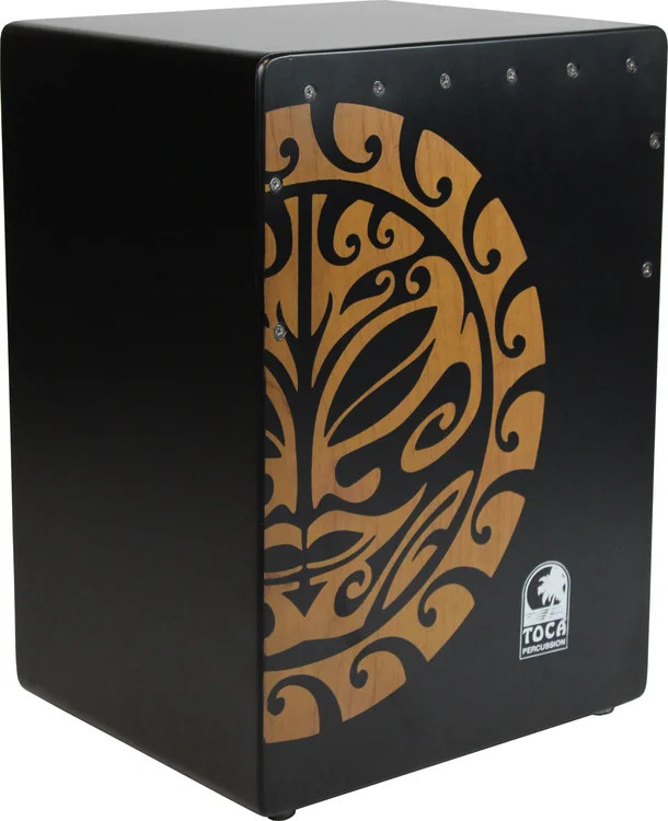 Toca Percussion Extended Range Cajon - Tiger Mask