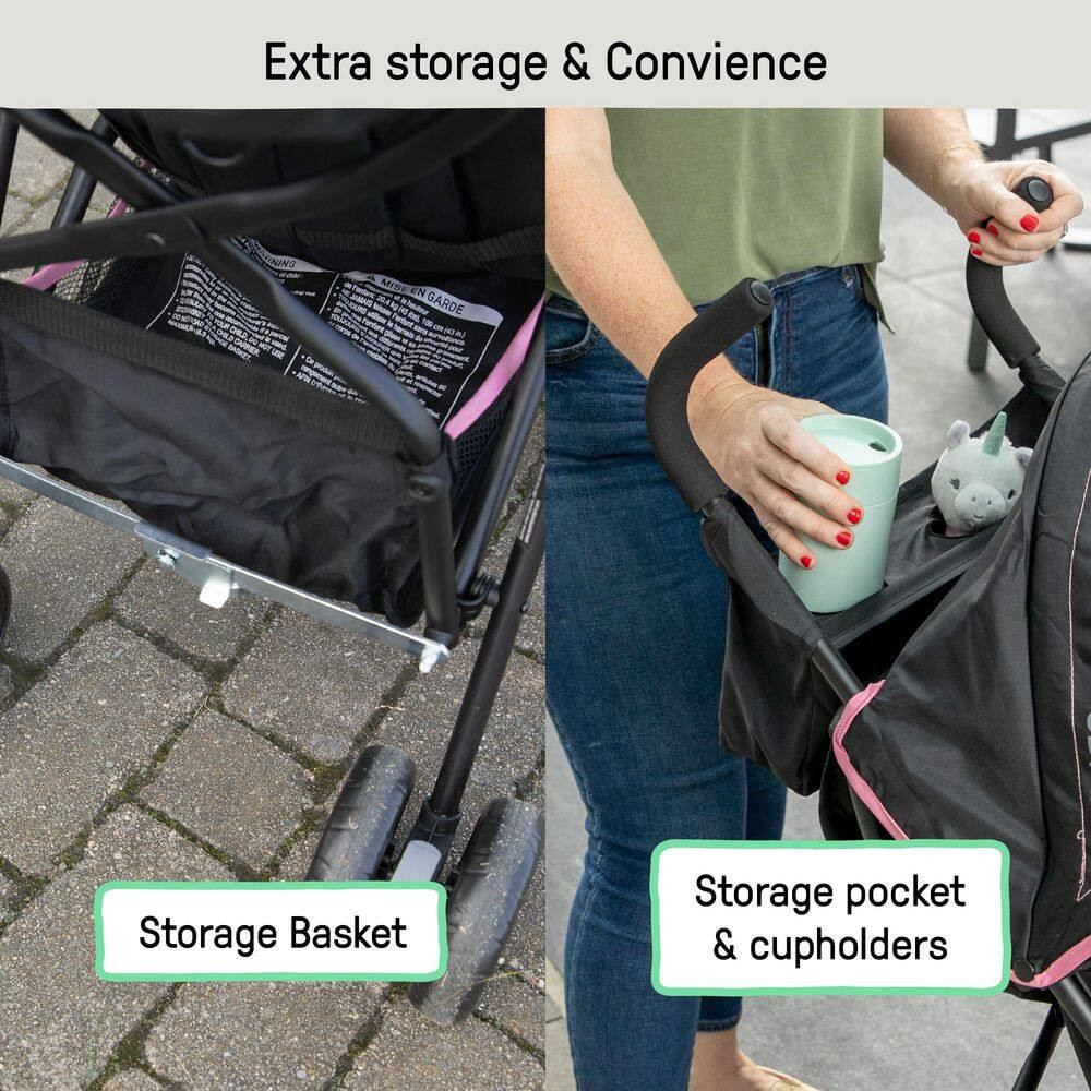 3D Mini Stroller in Pink