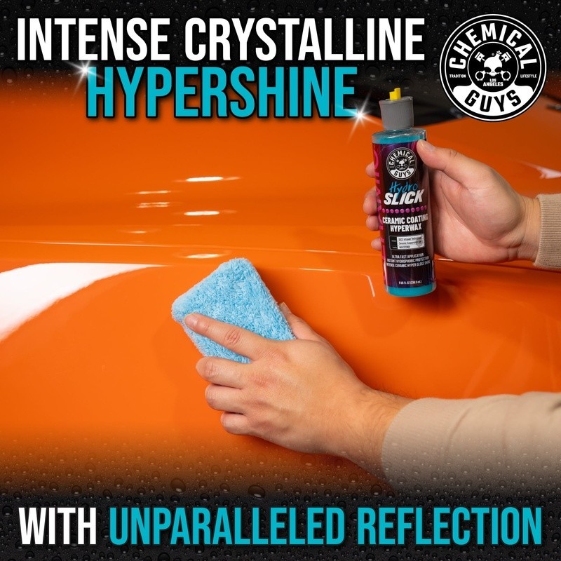 Hydroslick Ceramic Coating Kit Hyper Shine Easy Apply Water Beading Protection