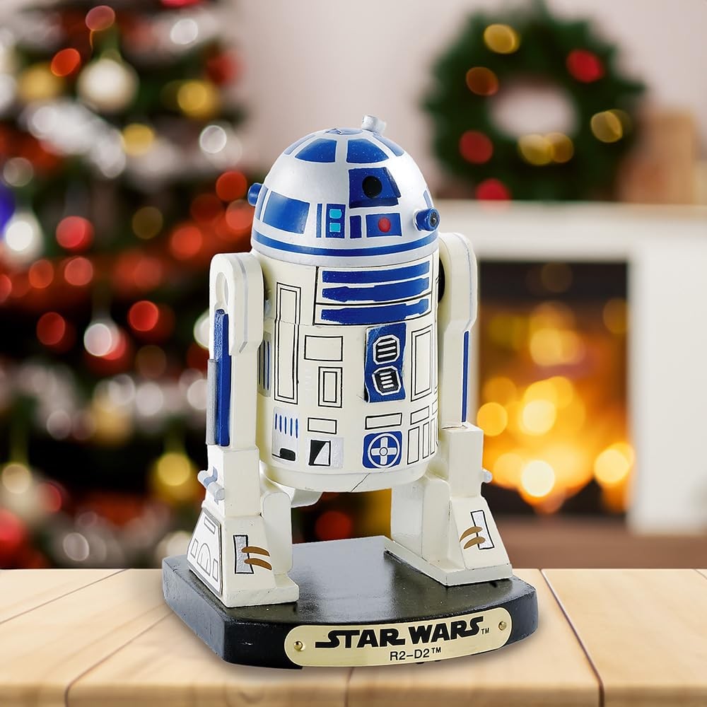 Kurt Adler SW0156 Star Wars Nutcracker, R2D2, 7-Inch