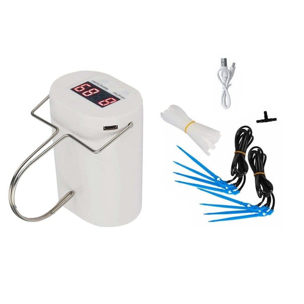 Smart Watering Device with Auto Stop Function When Water Source is Depleted