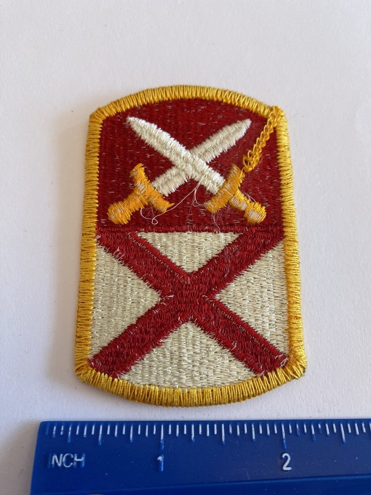 US Army 167th Support Command Patch Full Color Patch Sustainment INV5533