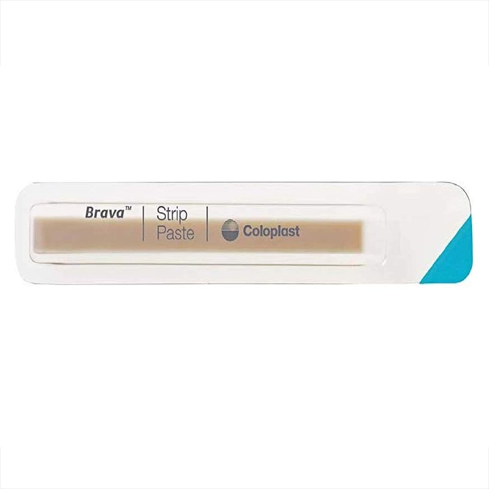 Brava Ostomy Barrier Strip Paste 2 oz. Moldable Strip Paste 26555 10 Ct
