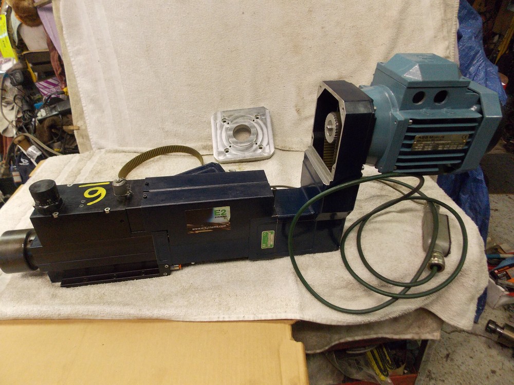 E2 Systems Electro Pneumatic Drilling Unit BEG 48 Precision Production Spindle