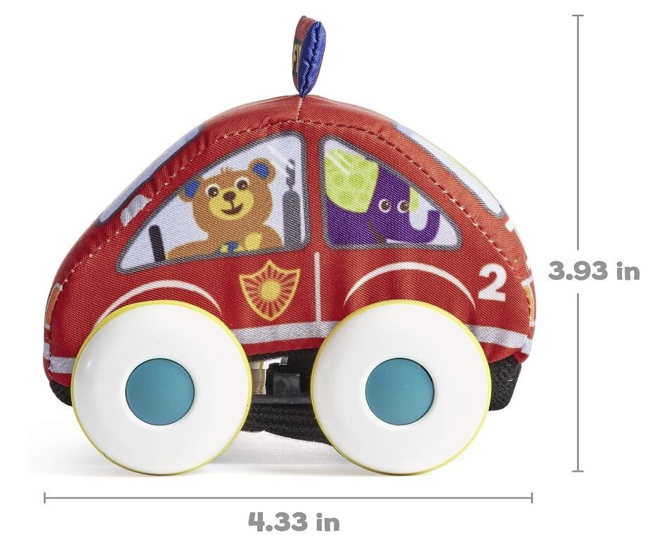 Bruin Pull & Go Rescue Squad Pull & Go Action 6M+ Police/Fire/Ambulance