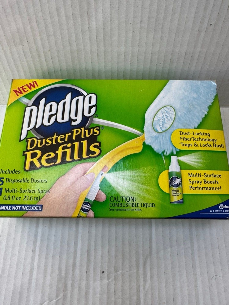 PLEDGE DUSTER PLUS Refills 5 Dusters