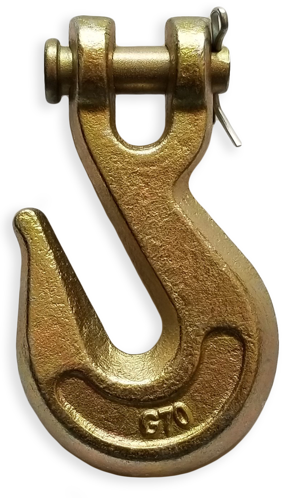 (2 PK) 3/8" G70 Clevis Grab Hook, WLL 7100 lbs