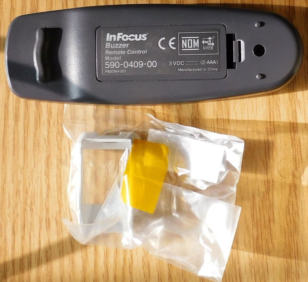 InFocus Projector Model LP500 with Remote and Cables, Working