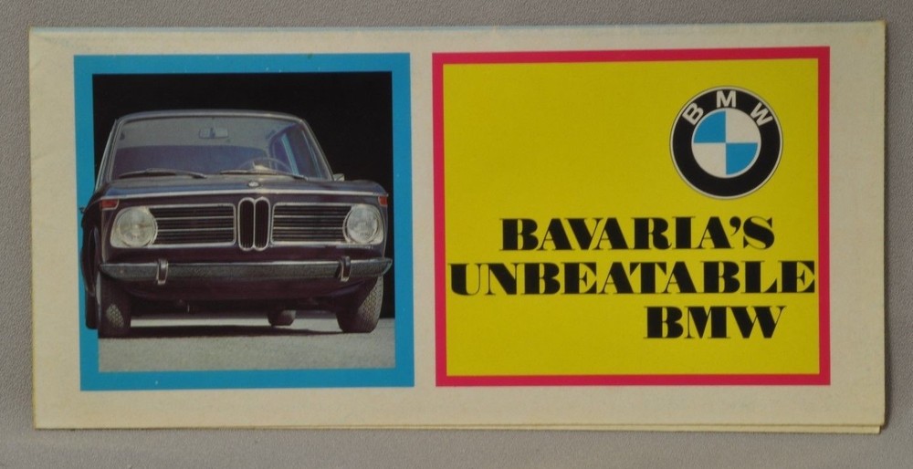 Bavaria's Unbeatable BMW brochure. Good Condition