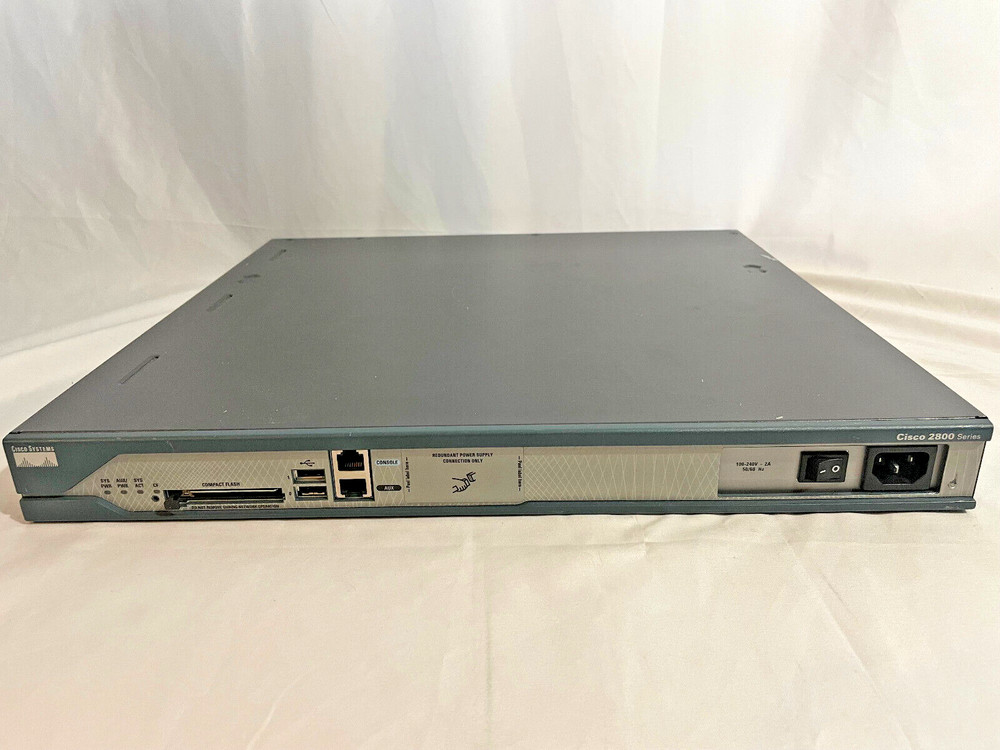 Cisco 2811 2 Ports Rack-Mountable Network Switch