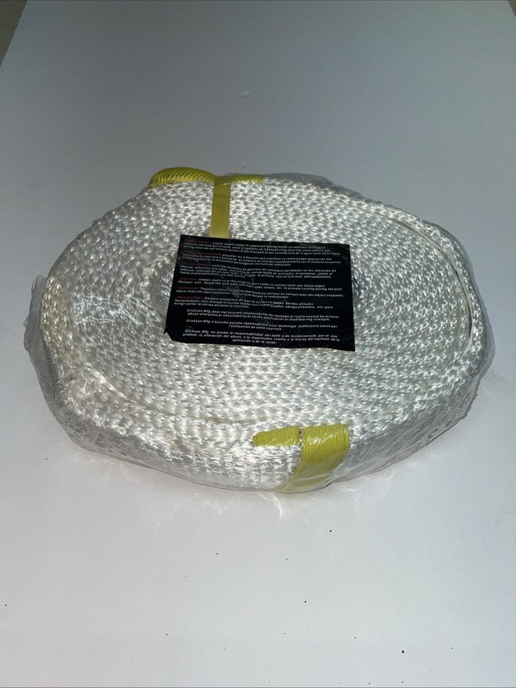 Recovery Strap Towing Strap Pulling Strap Erickson 2” X 20’ 18,000 Lb.