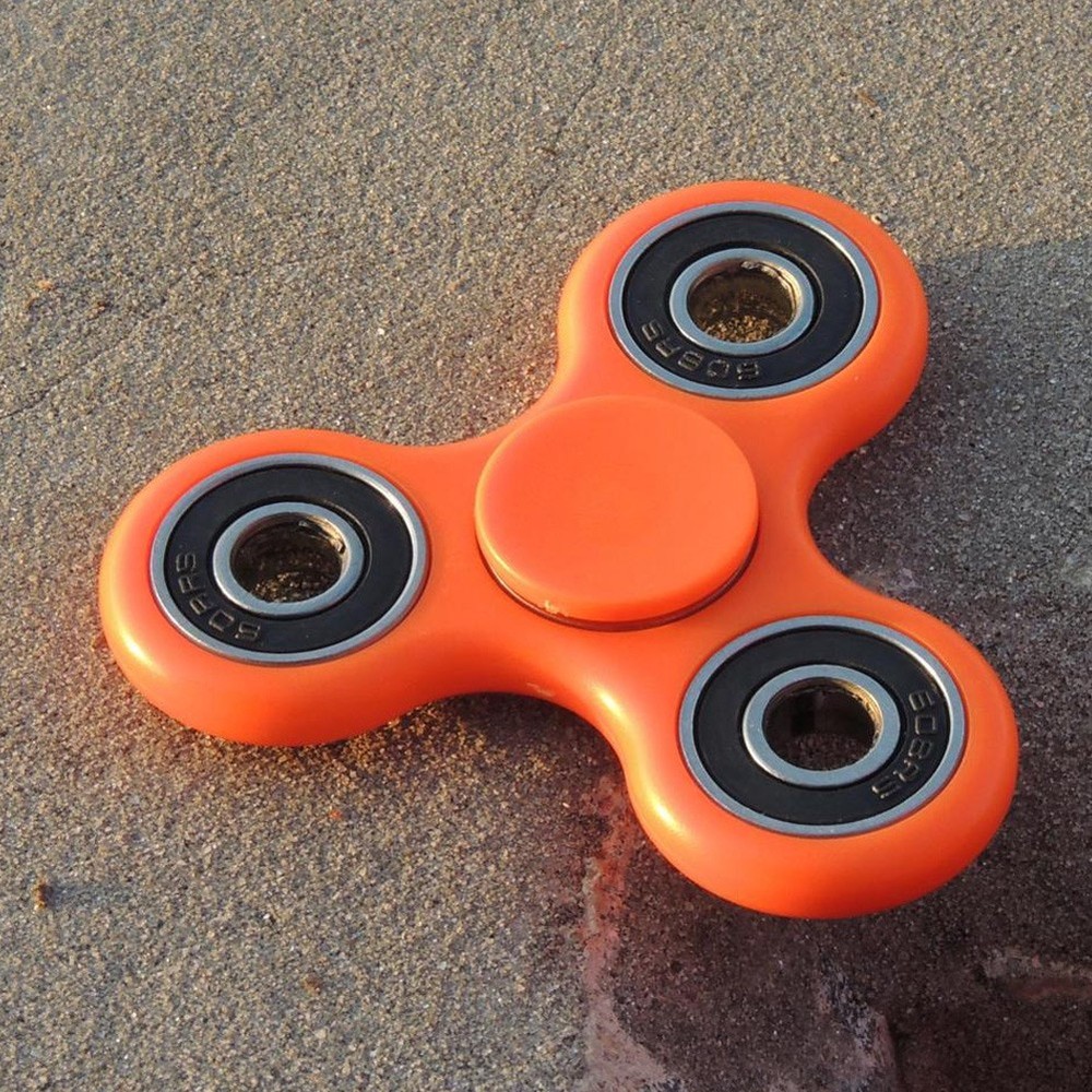WorryFree Stress Relieving Fidget Spinner - Orange