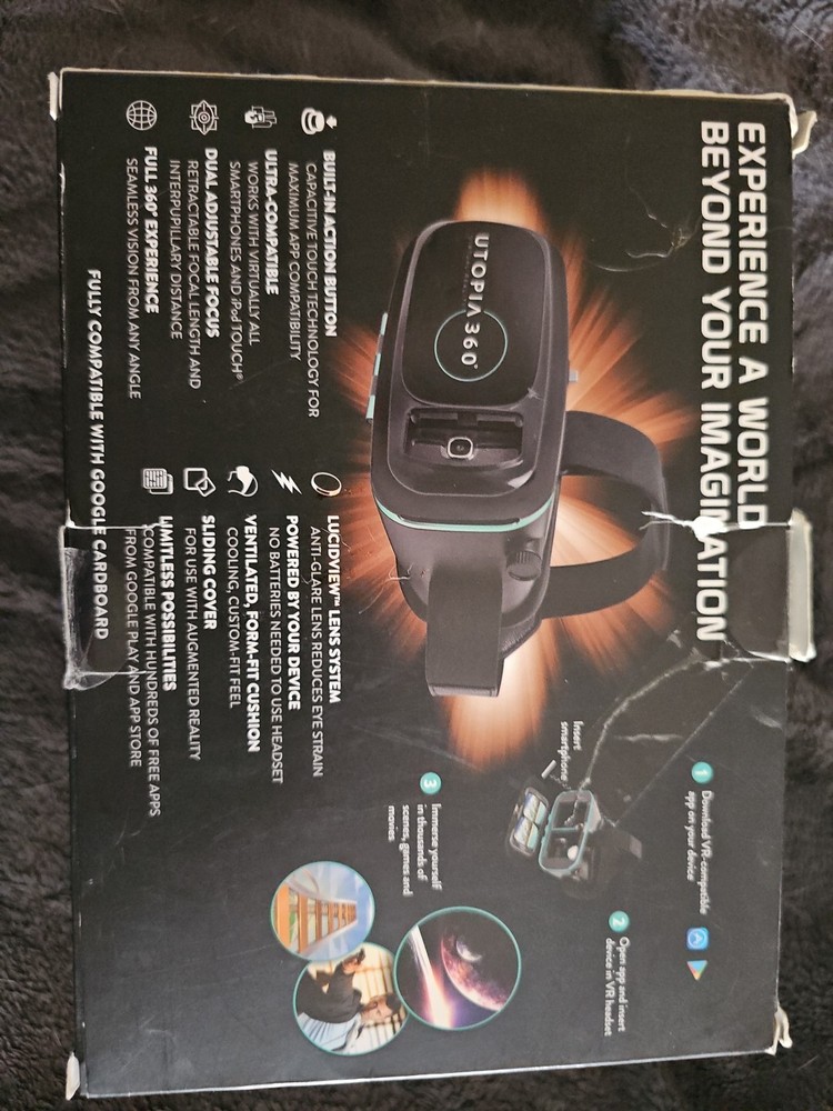 ReTrak - Utopia 360° Virtual Reality 3D Headset