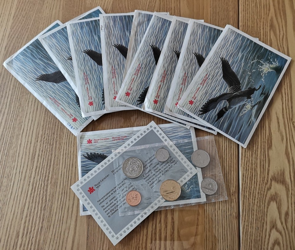 *** 1990  CANADA  PROOF  LIKE  ROYAL  MINT  SET ***