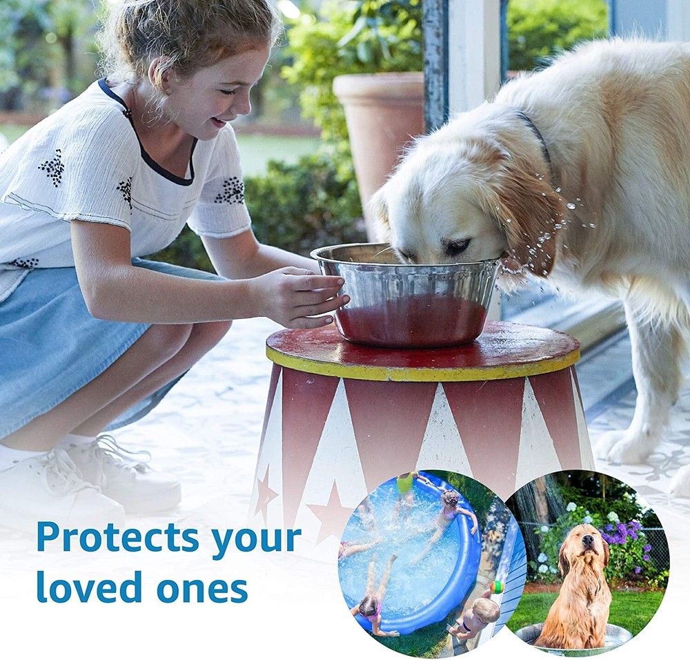 AQUA CREST RV Inline Water Filter with Hose Protector,Drinking & Washing Filter