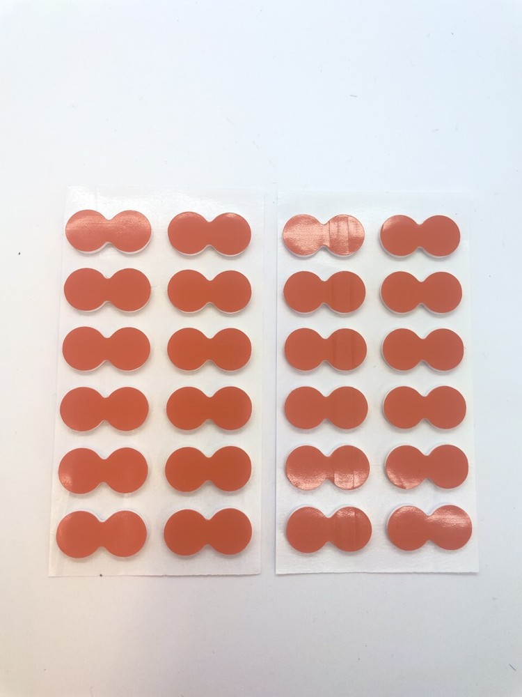 24 pieces orange stick-on strike indicators,flyfishing