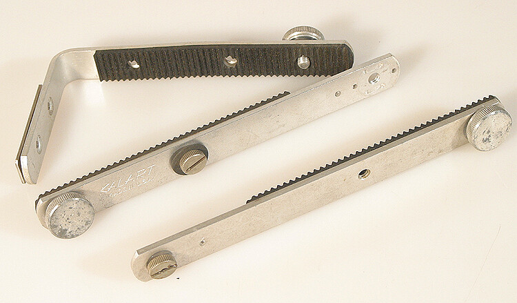 FLASH BRACKETS, STRAIGHT AND ANGLED, SET OF 3