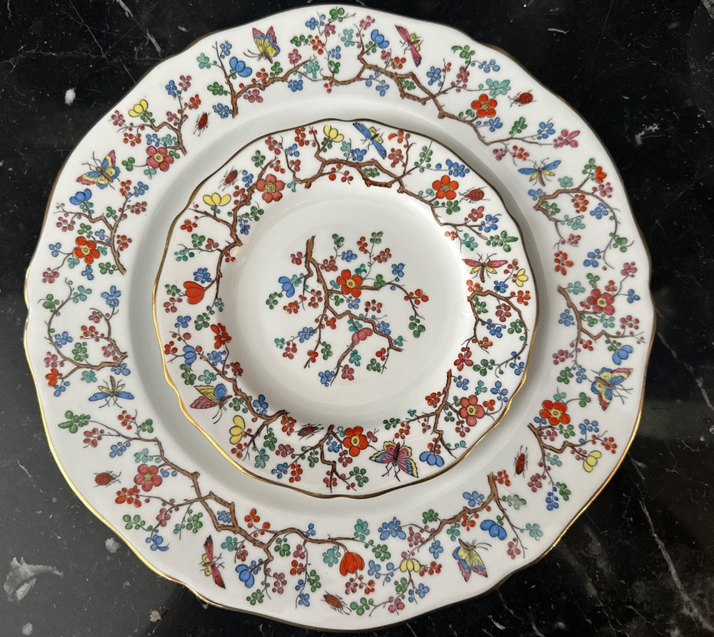 Copeland Spode SHANGHAI 4 Pc Place Setting Mint Unused