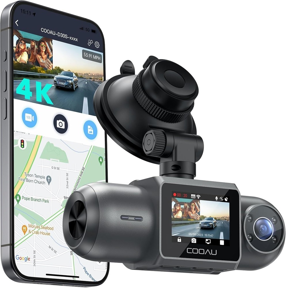 Uber Car Camera with Night Vision, G-Sensor, Parking Mode