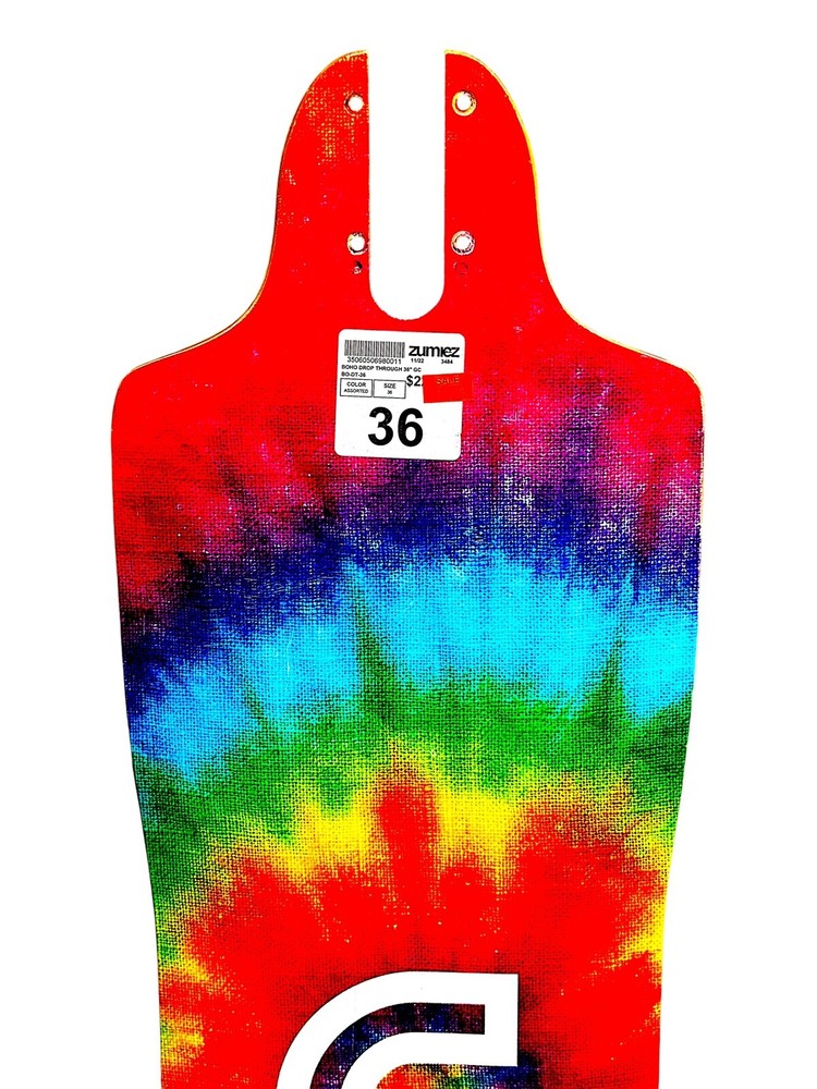 BOHO DROP THROUGH 36” GC -Performance Longboard Deck - BO-DT-36 Color Assorted