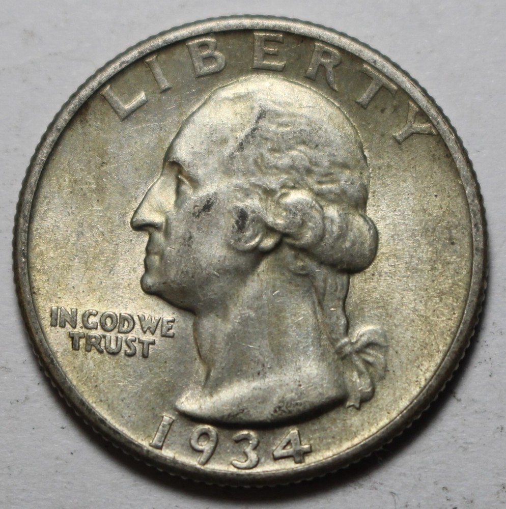 1934 Washington Quarter M1308