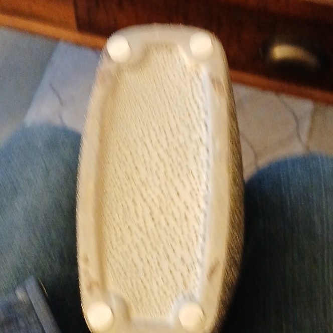 Textured Dark Gray Ceramic/Glass? Decorative Matte Table Vase