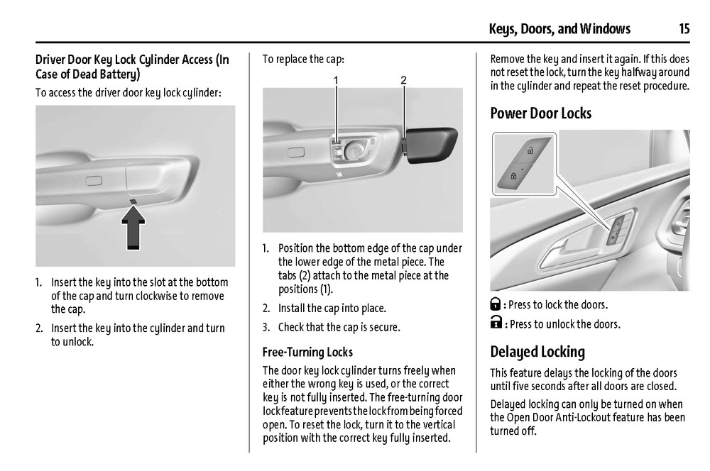 2025 Chevrolet Traverse Owners Manual User Guide Reference Operator Book