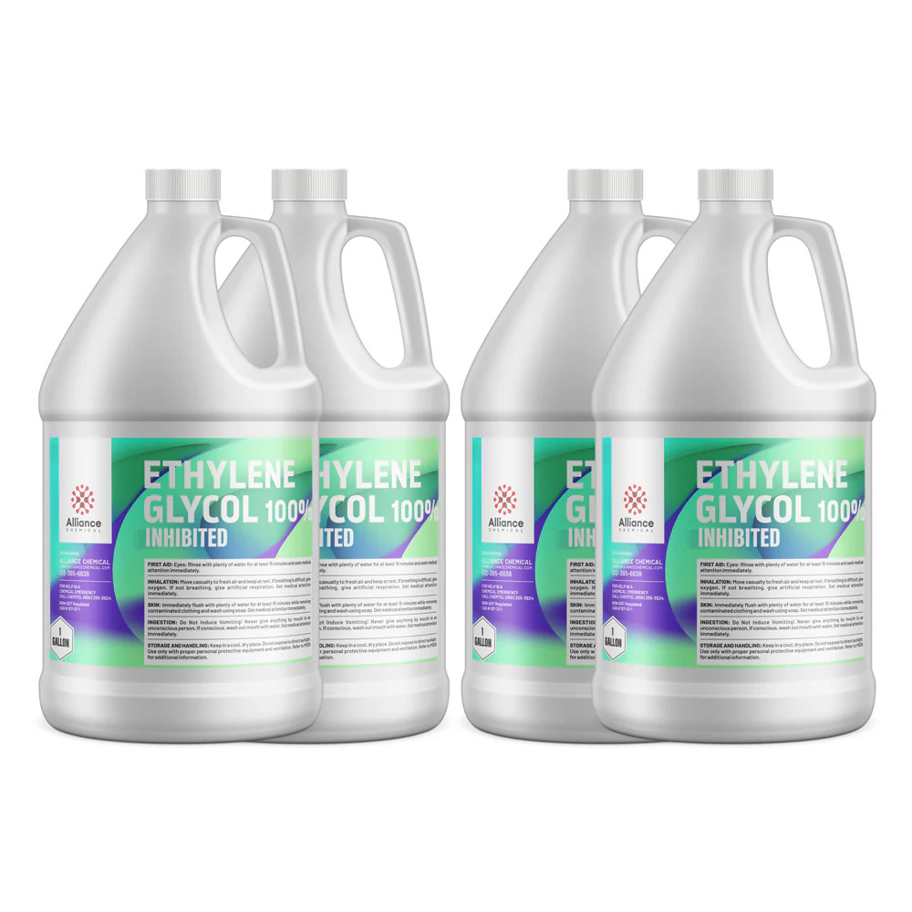 100% Ethylene Glycol Inhibited - 4 Gallon Case