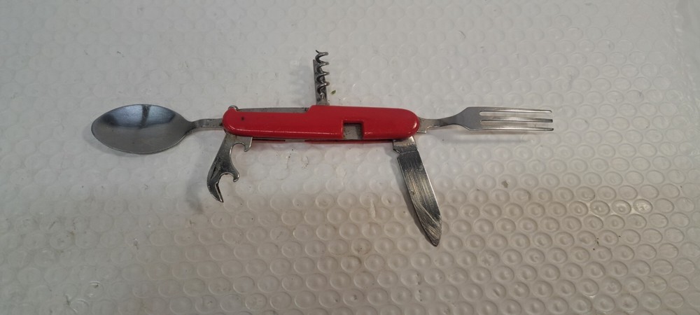 REMI LING MESS KIT MULTITOOL SPOON, KNIFE FORK BOTTLE OPENER