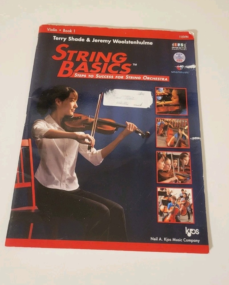 115VN - String Basics: Steps to Success for String Orchestra Violin Book 1