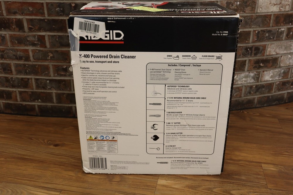 RIDGID TOOLS K-400AF (HIP011213)