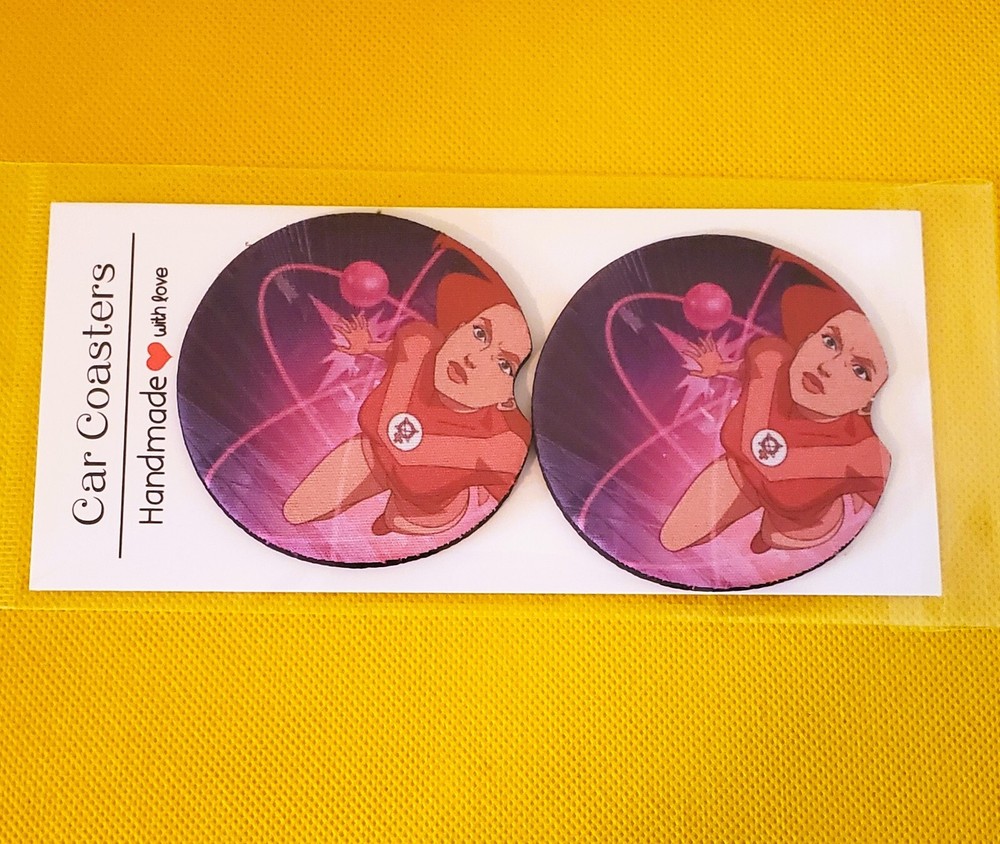 Invincible car coasters